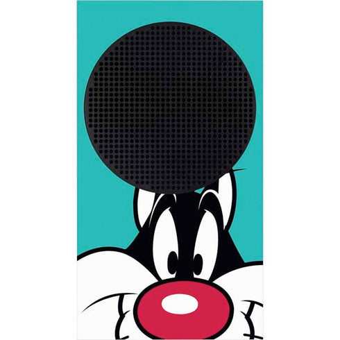 Looney Tunes Sylvester Zoomed In Xbox Series S Console Skin